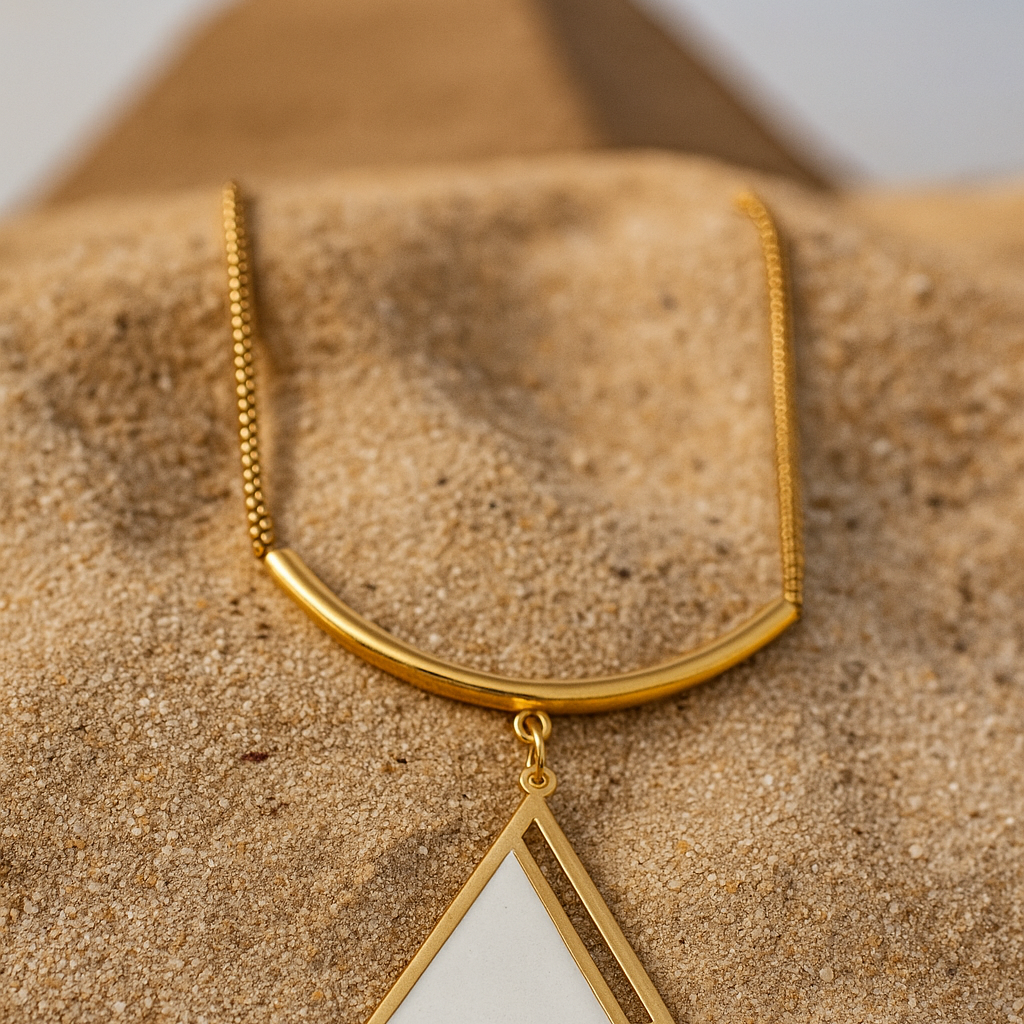 Pearl Tuya Necklace