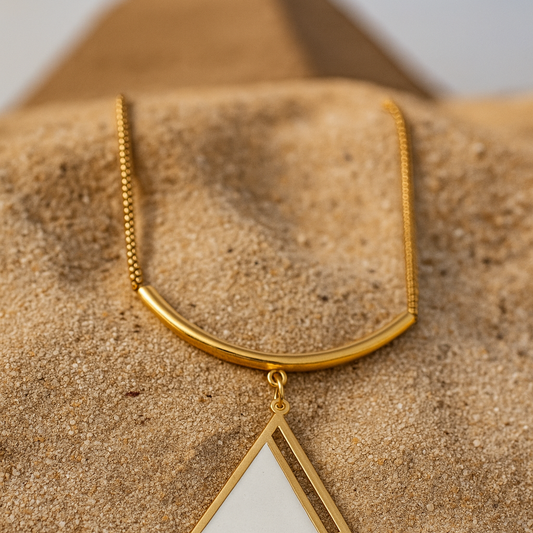 Pearl Tuya Necklace