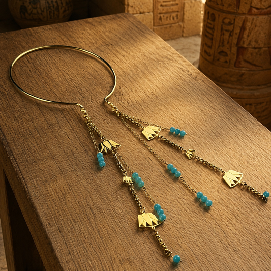 Amazonite Lily Choker